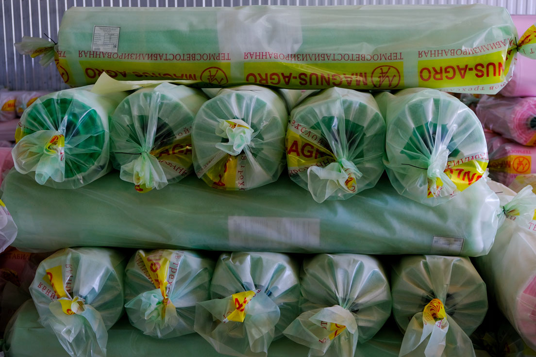 Пленка тепличная ЗЕЛЕНАЯ 6м х 100м полиэтиленовая 120мкм — изображение 2