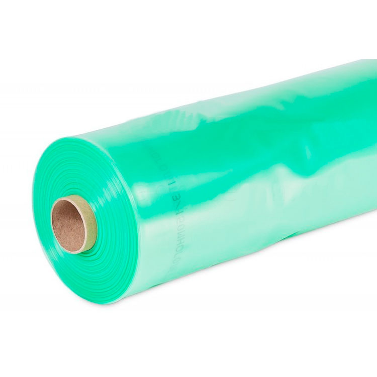 Пленка тепличная ЗЕЛЕНАЯ 6м х 100м полиэтиленовая 120мкм