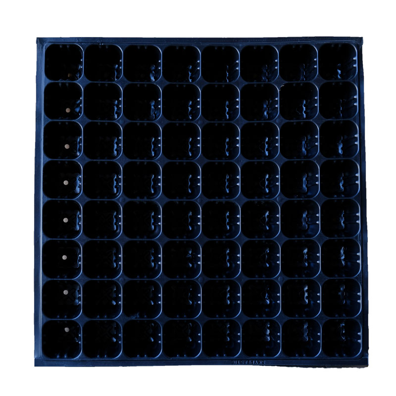 Product image for Кассета для рассады 64-я ячейка (коробка 100 шт)