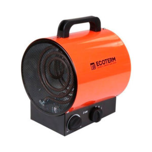 Нагреватель воздуха Ecoterm EHR-02/1E (пушка, 2 кВт, 220 В, термостат)