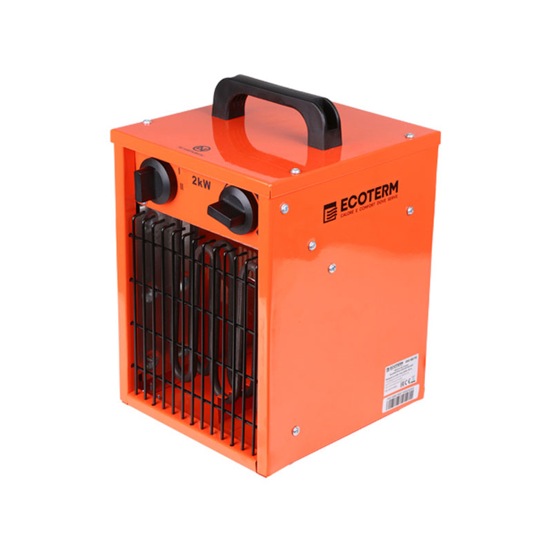 Product image for Нагреватель воздуха Ecoterm EHC-02/1E (кубик, 2 кВт, 220 В, термостат)