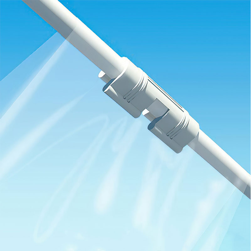 Зажим для крепления пленки к трубе D20мм — изображение 2