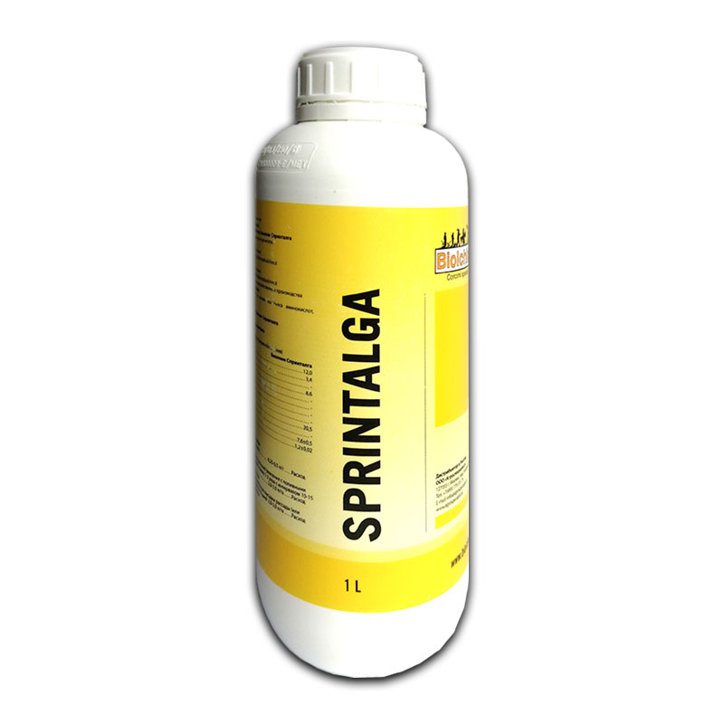 Product image for Биолхим СПРИНТАЛГА (Biolchim Sprintalga) биостимулятор, 1л