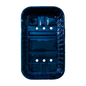 Пинетки (корексы, лукошки) черные  250г пластиковые под ягоду 1600шт