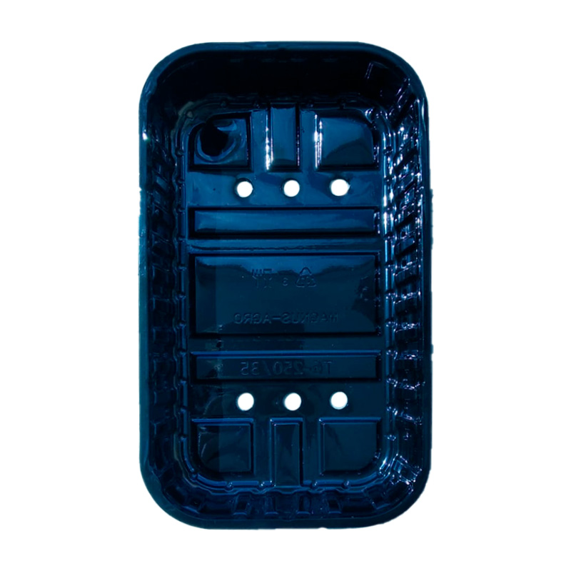 Product image for Пинетки (корексы, лукошки) черные  250г пластиковые под ягоду 1600шт