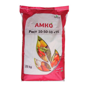 Амко Рост NPK 10-50-10 водорастворимое удобрение (1кг)