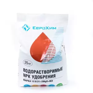 ЕВРОХИМ (12-8-31) Водорастворимое удобрение 25кг